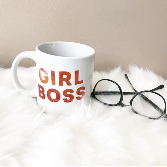 "Girl Boss" 11 oz Distressed Coffee Mug, NWOT - Picture 4 of 7